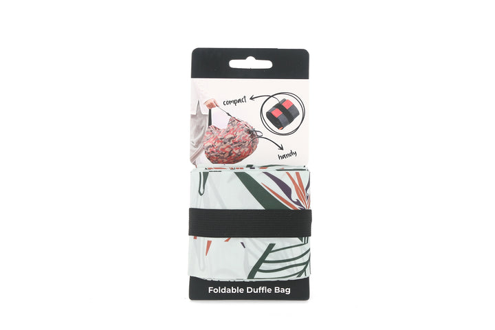 Foldable Bag Jazmine Bird of Paradise Beige