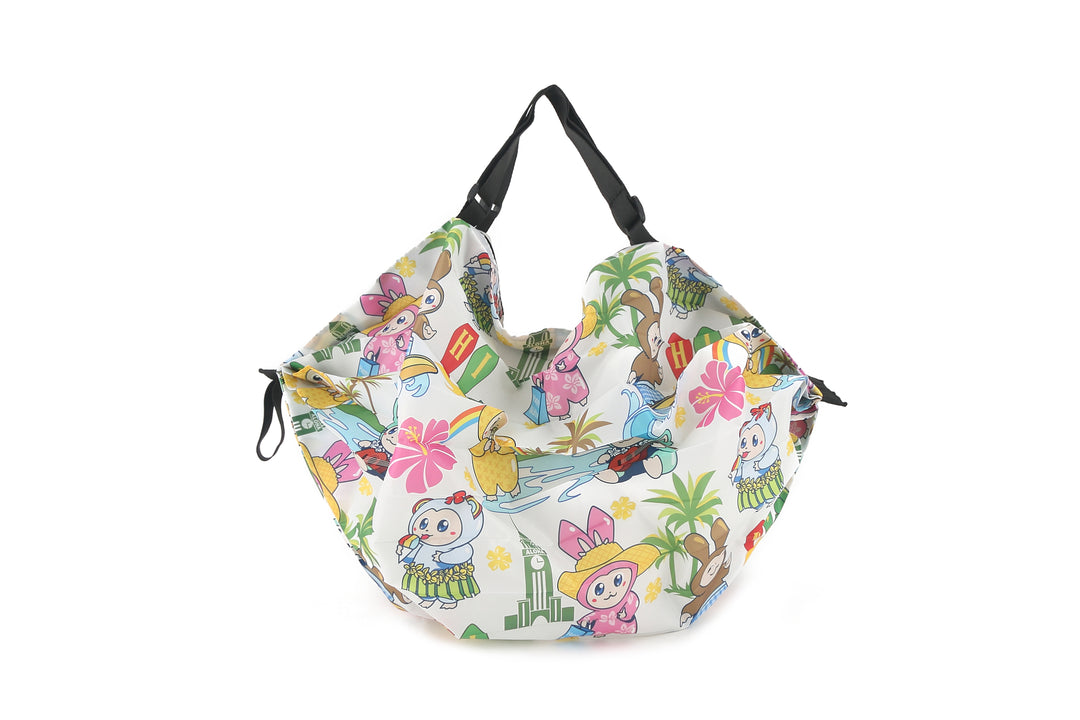 Foldable Bag Jazmine Local Monsters Beige