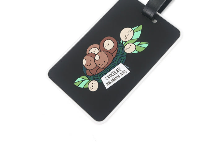 Luggage Tag Chocolate Macademia Nuts