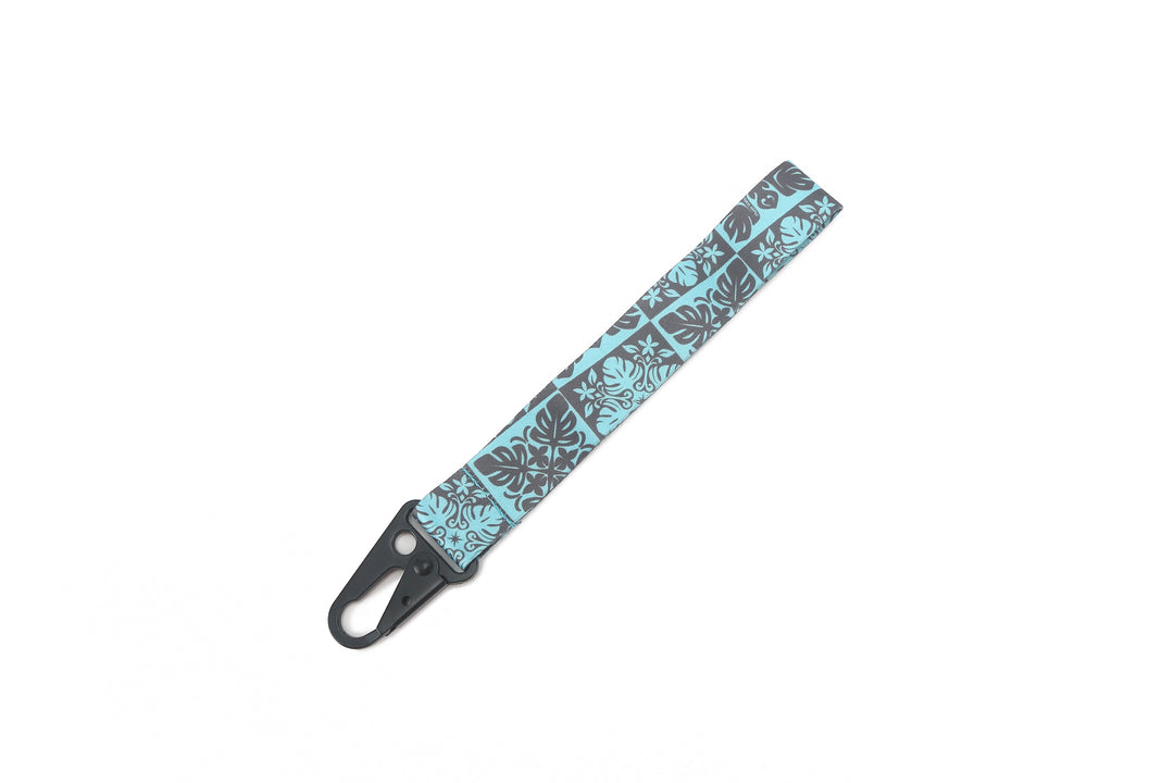Lanyard Short Quilt Blue