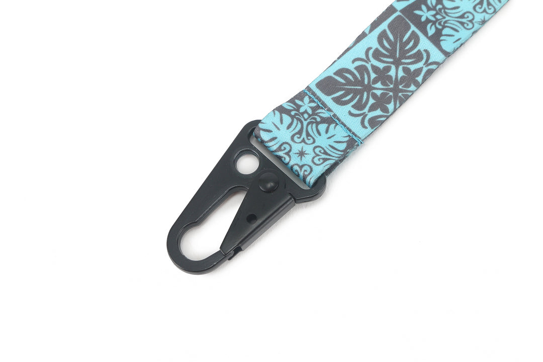 Lanyard Short Quilt Blue