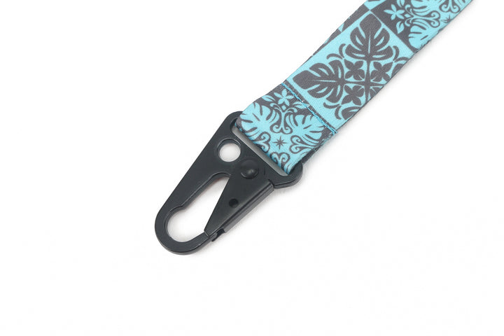 Lanyard Short Quilt Blue