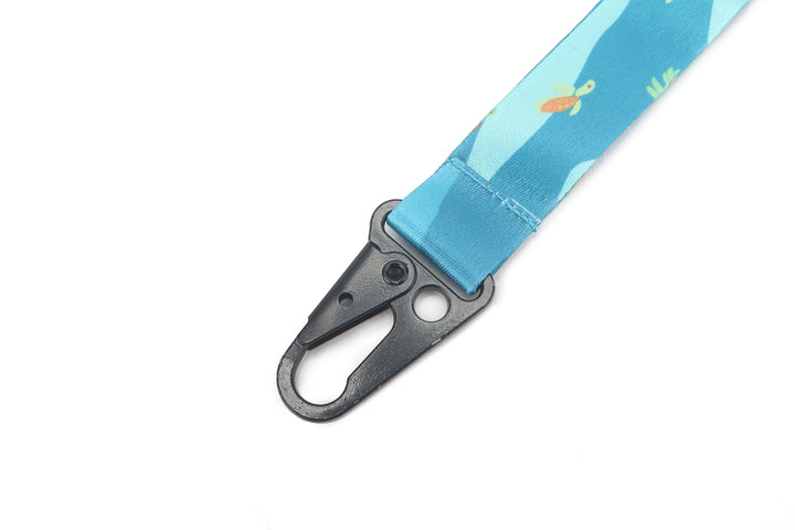 Lanyard Short Mini Turtle Blue