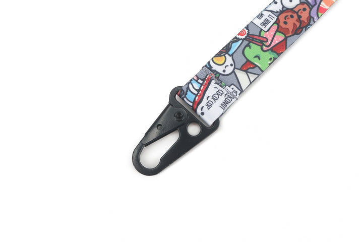 Lanyard Short Craving Hawaii Grey