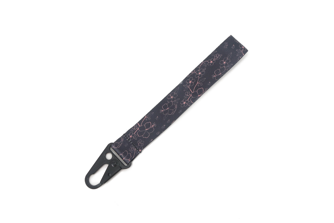 Lanyard Short Sakura Black