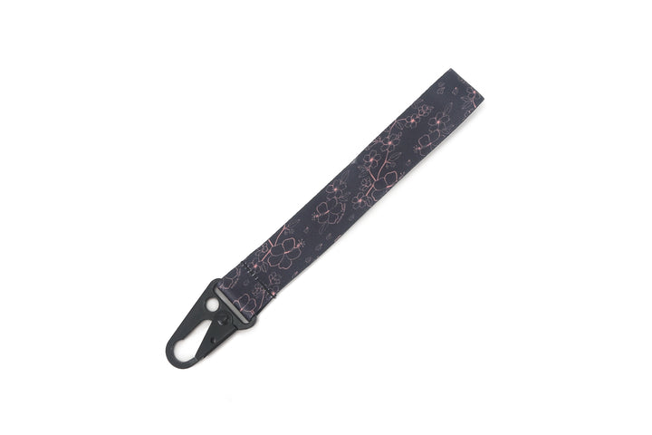 Lanyard Short Sakura Black
