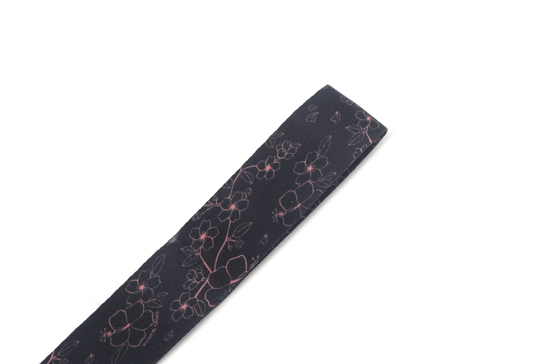 Lanyard Short Sakura Black