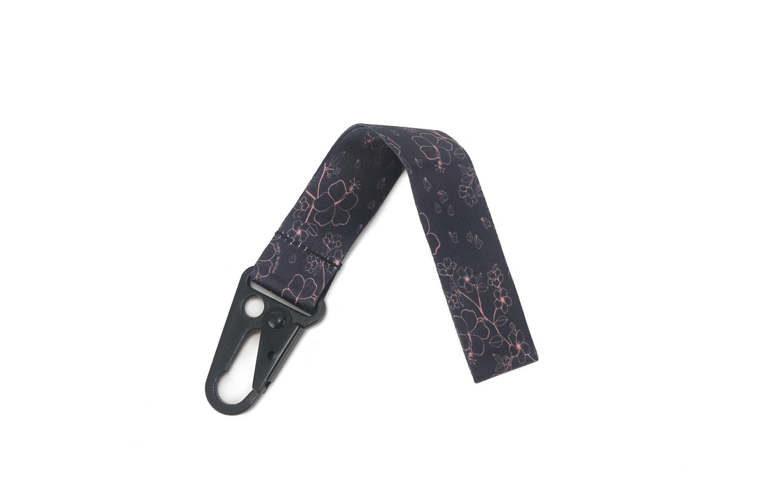 Lanyard Short Sakura Black