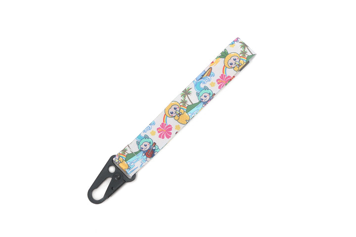 Lanyard Short Aloha Monsters Beige