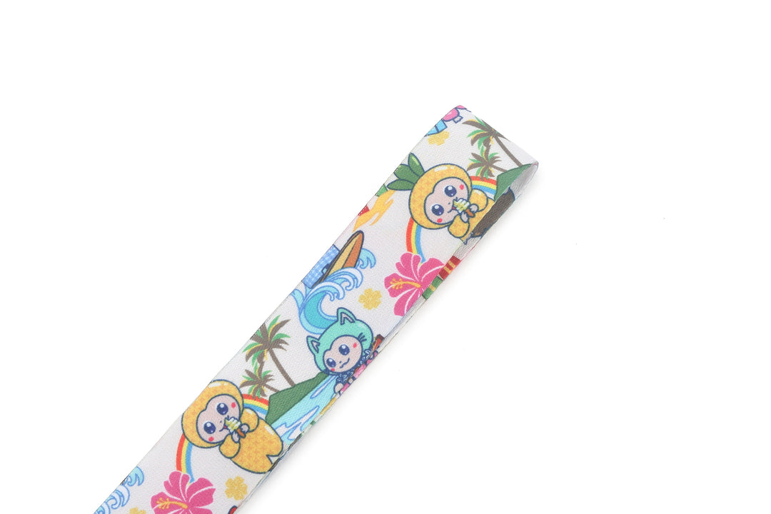 Lanyard Short Aloha Monsters Beige
