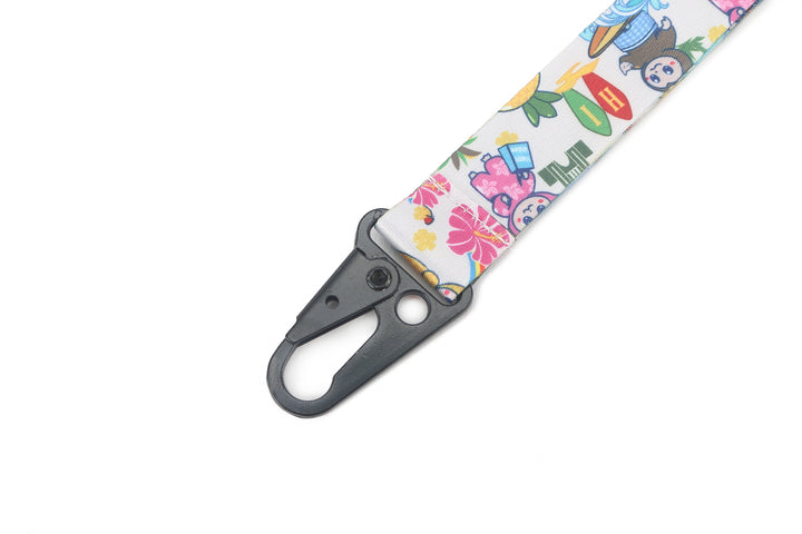 Lanyard Short Aloha Monsters Beige