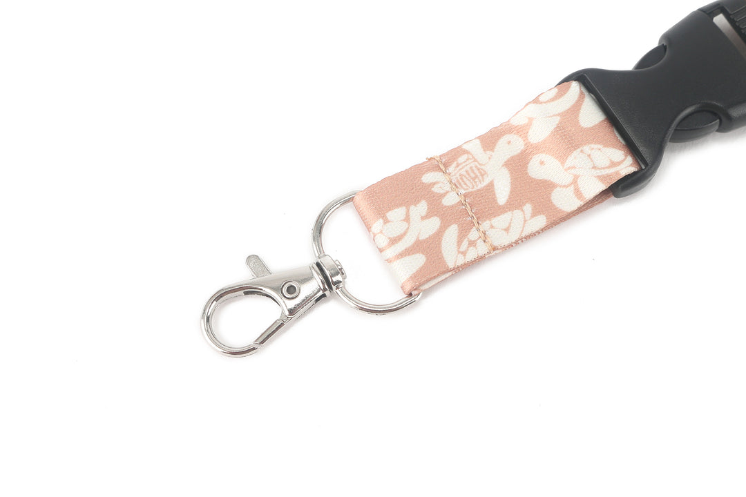Lanyard Aloha Turtle Pink