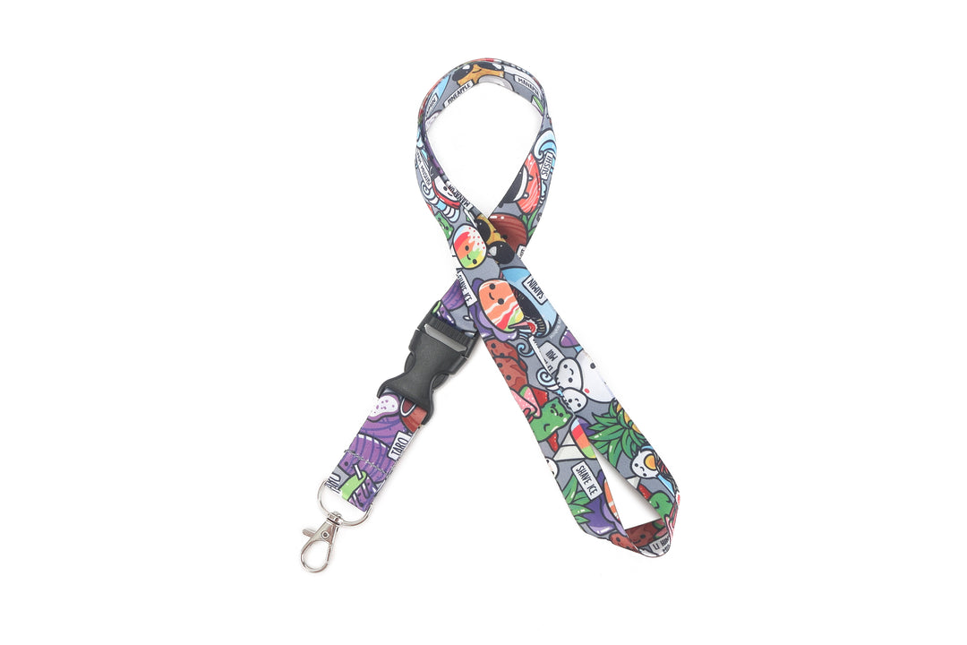 Lanyard Craving Hawaii Grey