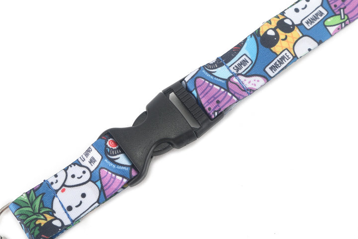 Lanyard Craving Hawaii Blue