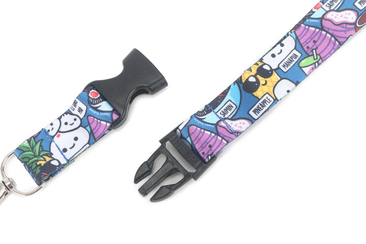 Lanyard Craving Hawaii Blue