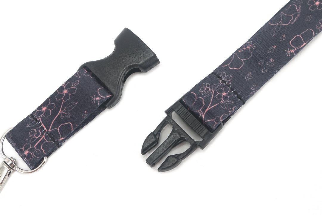 Lanyard Sakura Black