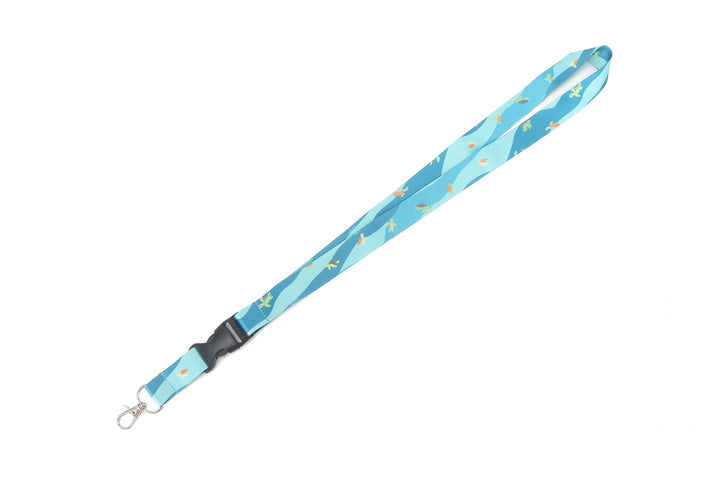 Lanyard Mini Turtle Blue
