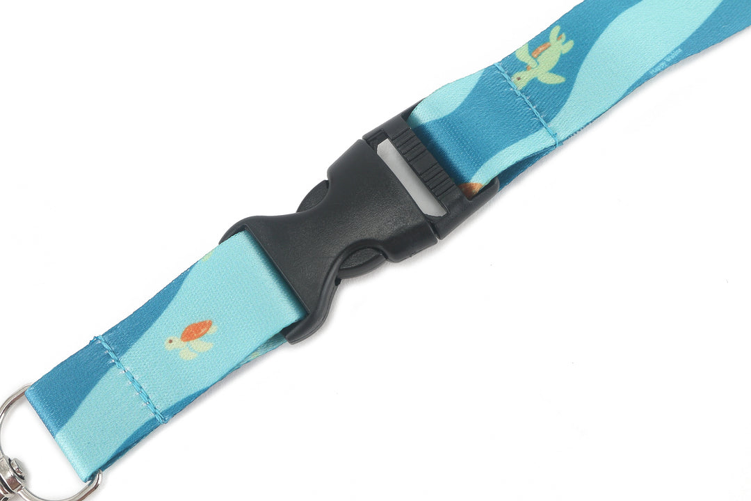 Lanyard Mini Turtle Blue