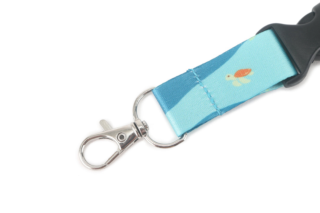 Lanyard Mini Turtle Blue