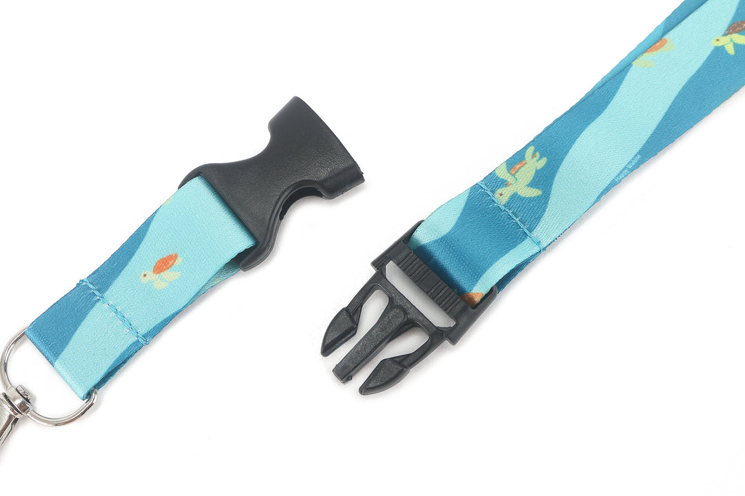 Lanyard Mini Turtle Blue