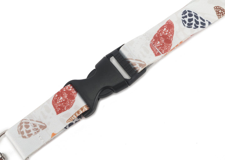 Lanyard Cone Shells White