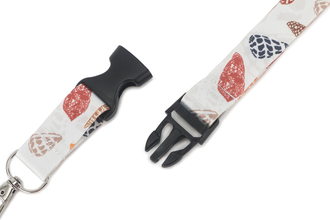 Lanyard Cone Shells White