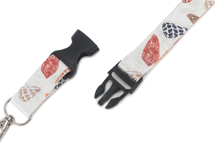 Lanyard Cone Shells White