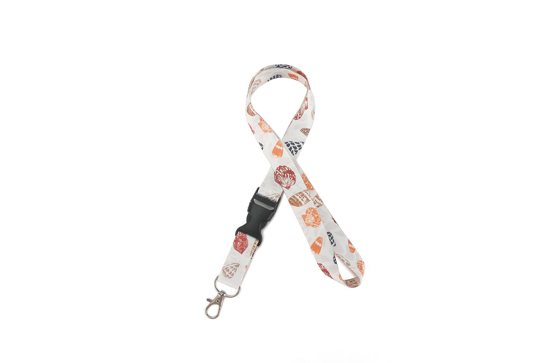 Lanyard Cone Shells White