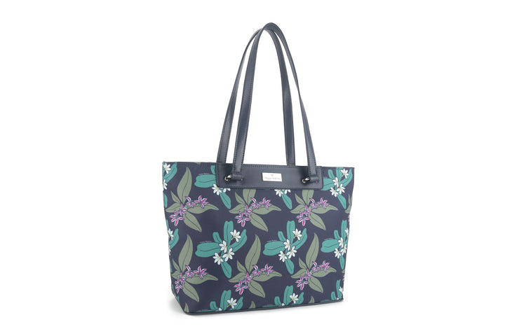 Tote Bag Ke'olu Naupaka Navy