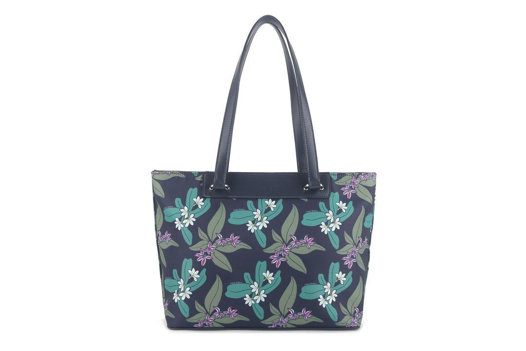 Tote Bag Ke'olu Naupaka Navy