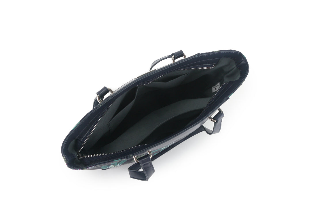 Tote Bag Ke'olu Naupaka Navy