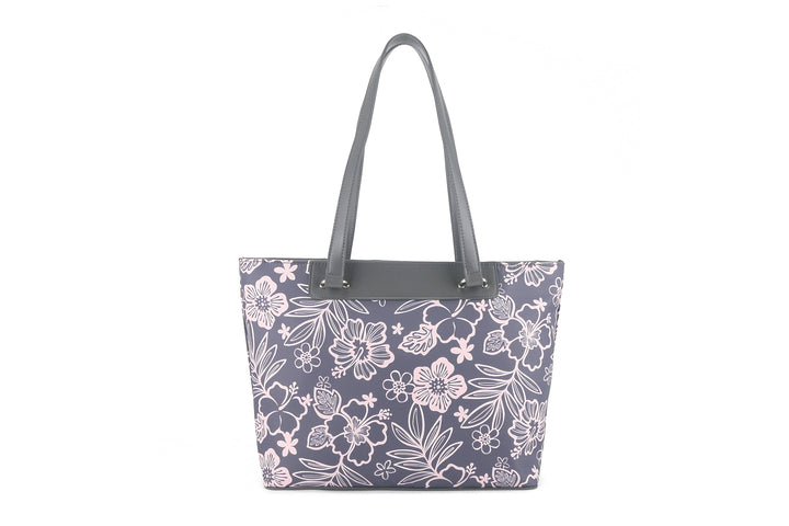 Tote Bag Ke'olu Cherry Blossom Grey
