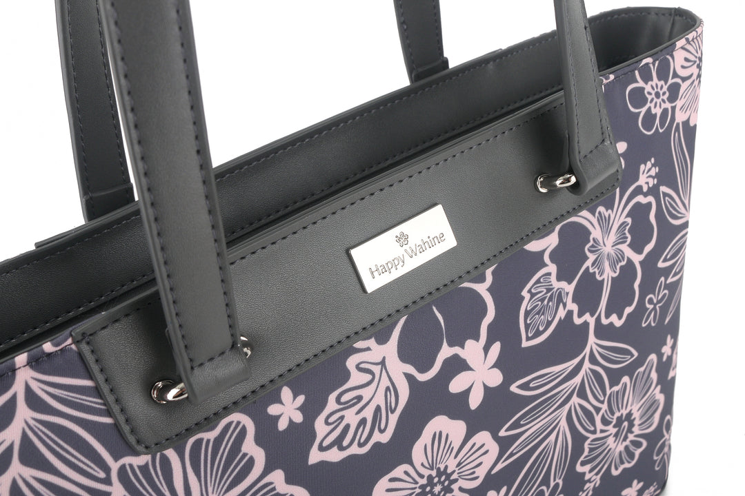 Tote Bag Ke'olu Cherry Blossom Grey