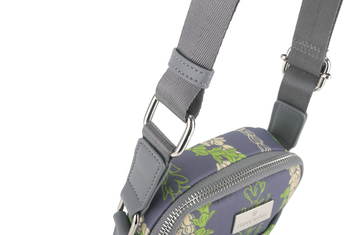 Crossbody Small Ke'olu Pakalana Grey