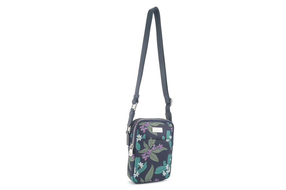 Crossbody Small Ke'olu Naupaka Navy