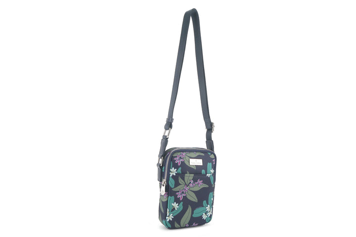 Crossbody Small Ke'olu Naupaka Navy