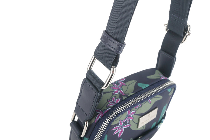 Crossbody Small Ke'olu Naupaka Navy