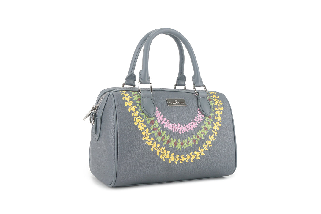 Satchel Michelle Lei Grey