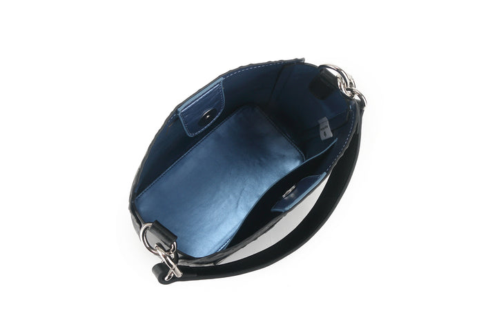 Crossbody Abby Quilt Black Embossed