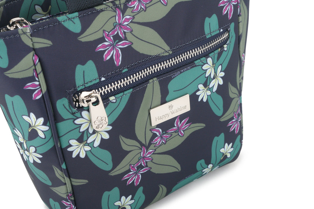 Crossbody Ke'olu Naupaka Navy