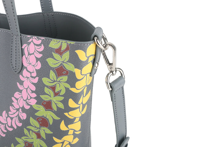 Reversible Tote Nancy Small Lei Grey