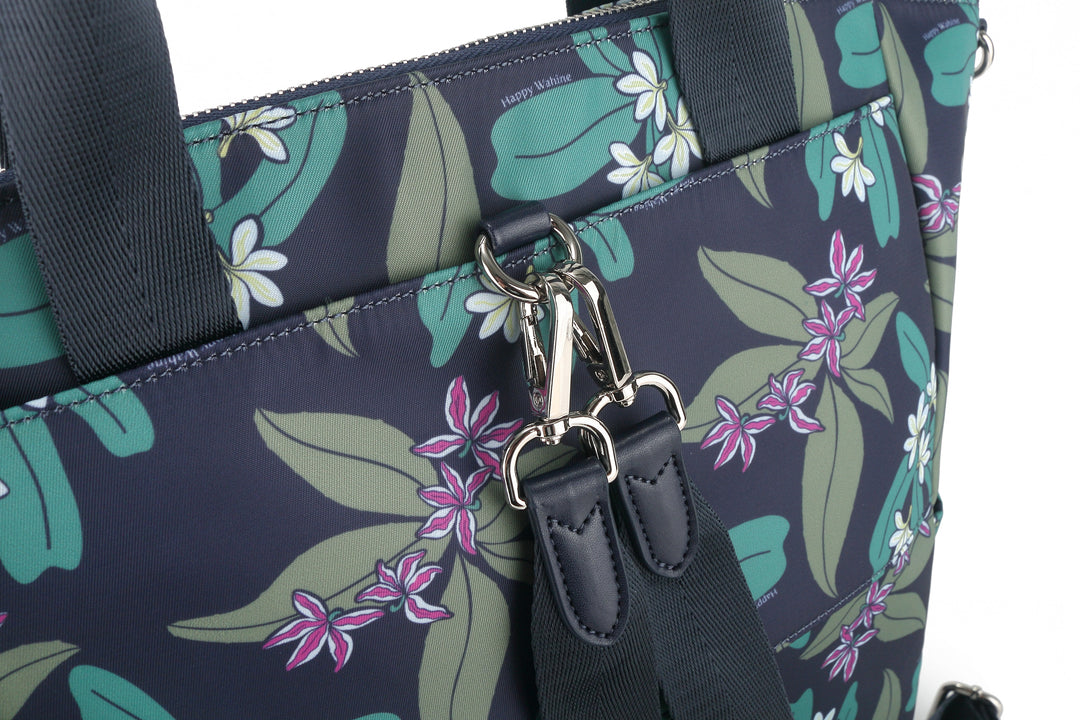 Bookbag Ke'olu Naupaka Navy