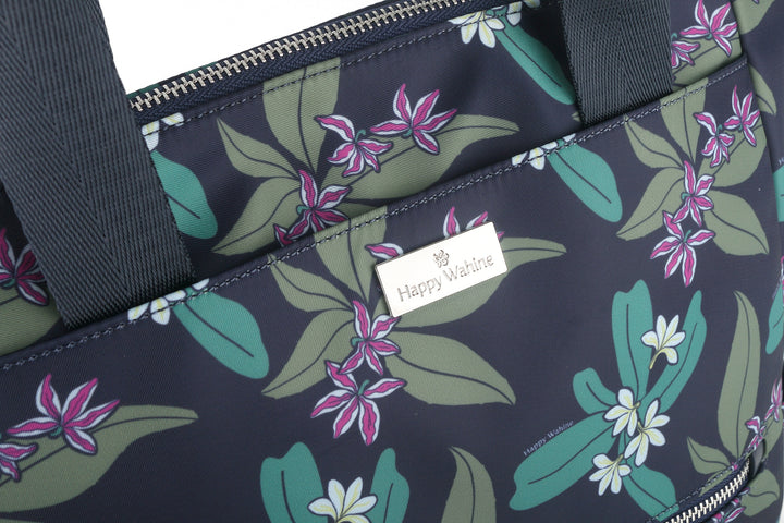 Bookbag Ke'olu Naupaka Navy