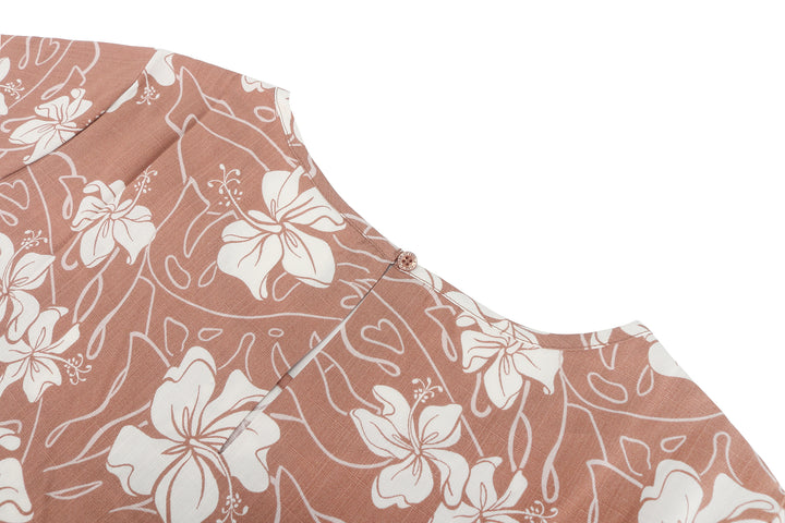 Top Luana Hibiscus Mocha