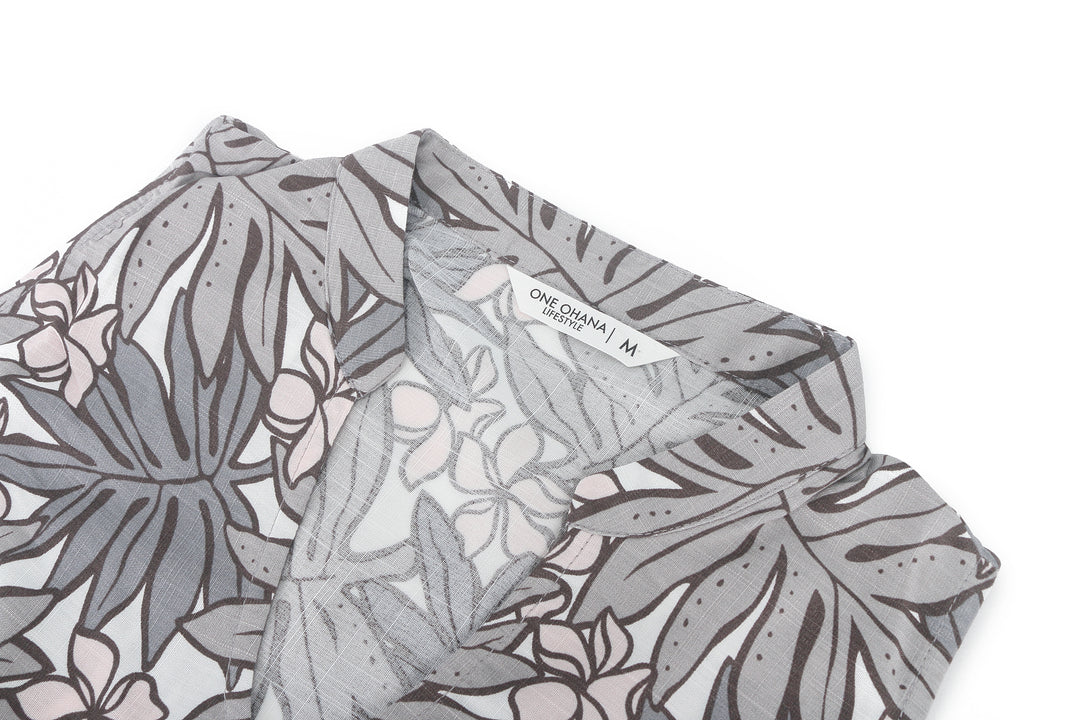 Sleevless Dress Kaipo Lauae Grey