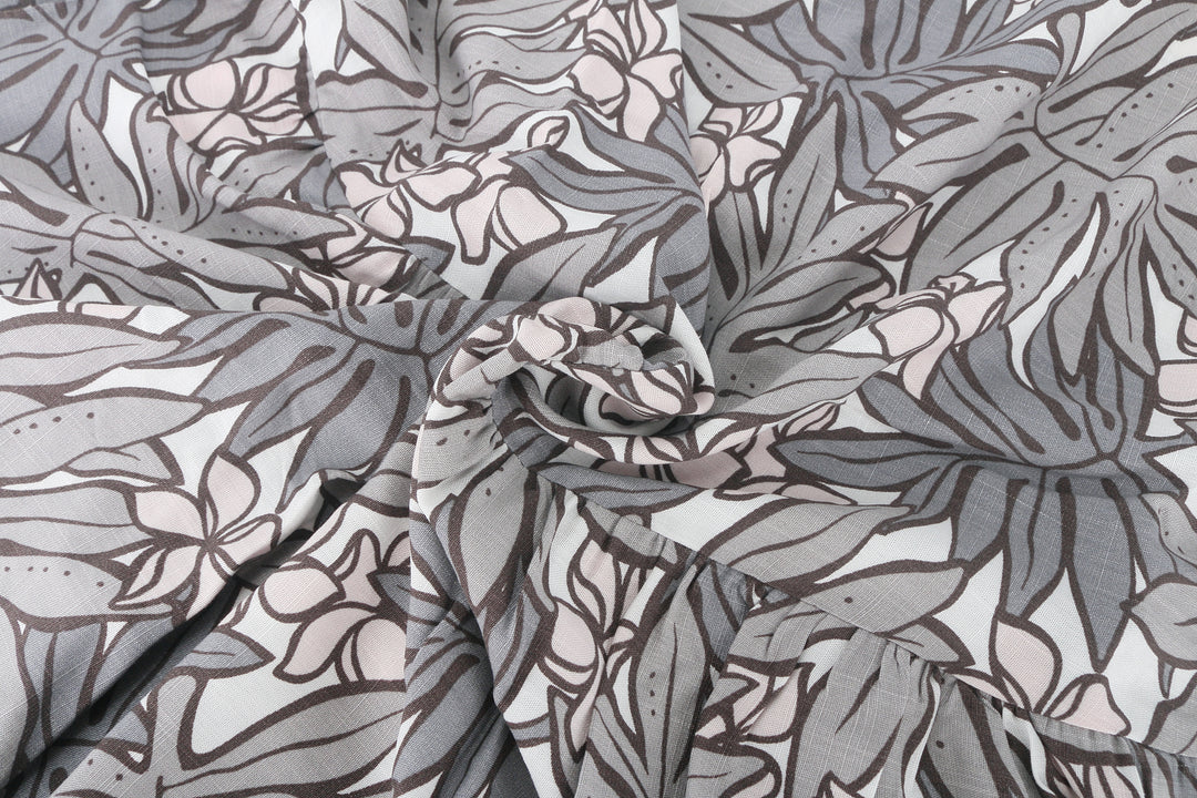 Sleevless Dress Kaipo Lauae Grey