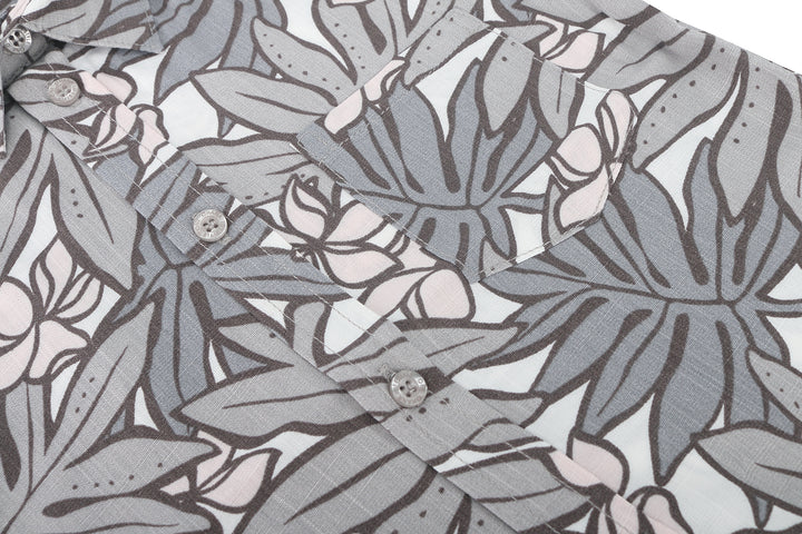 Boys Shirt Ikaika Lauae Grey