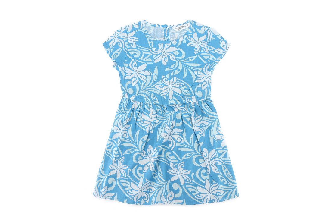 Girls Dress Leilani Tiare Infinity Blue