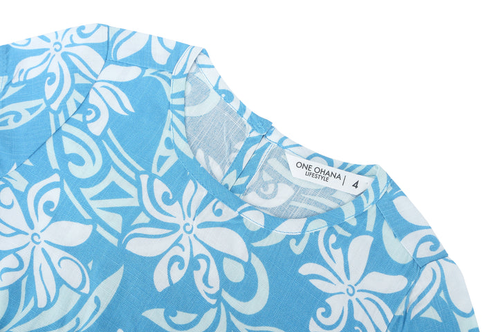 Girls Dress Leilani Tiare Infinity Blue