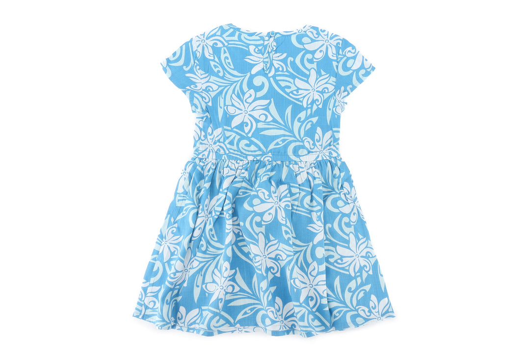 Girls Dress Leilani Tiare Infinity Blue
